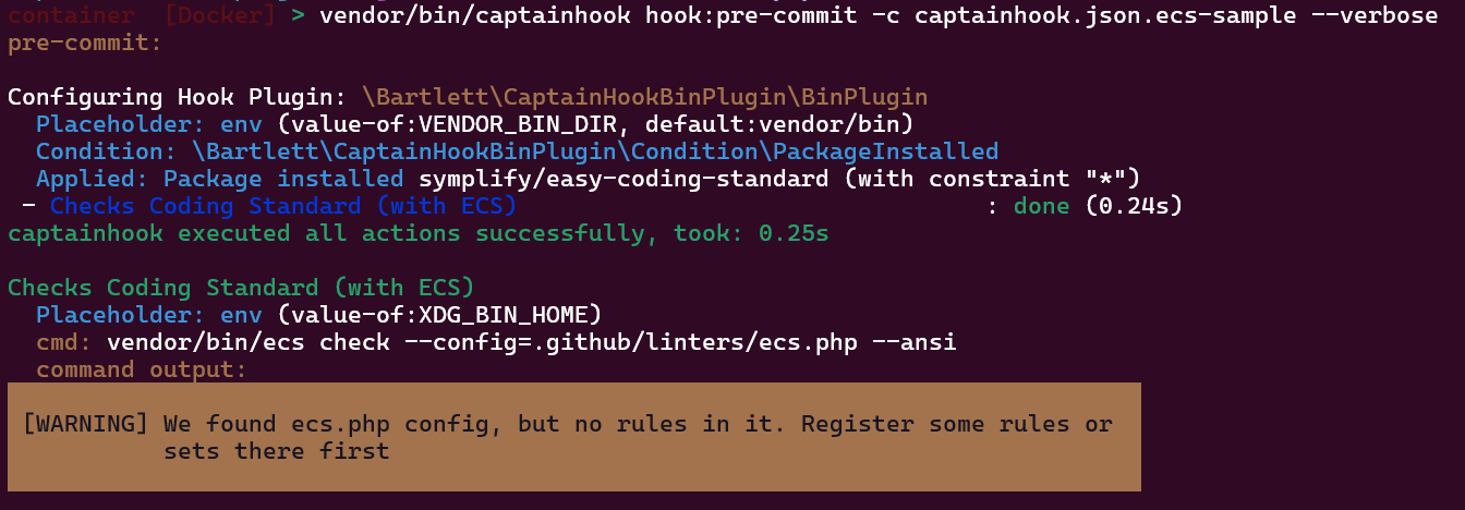 XDG_BIN_HOME with ECS