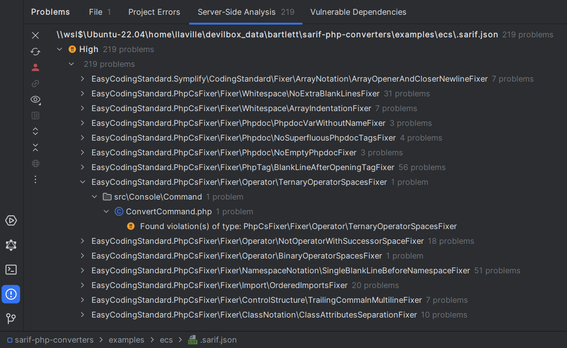 PHPStorm integration