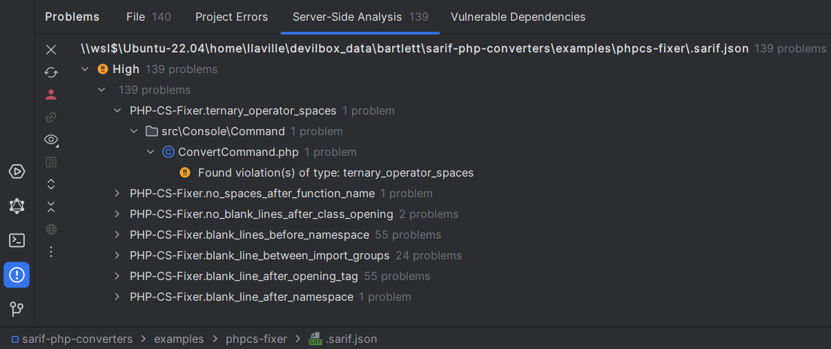 PHPStorm integration