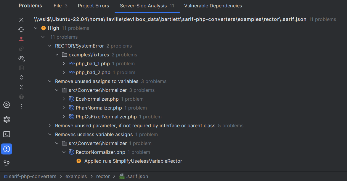 PHPStorm integration